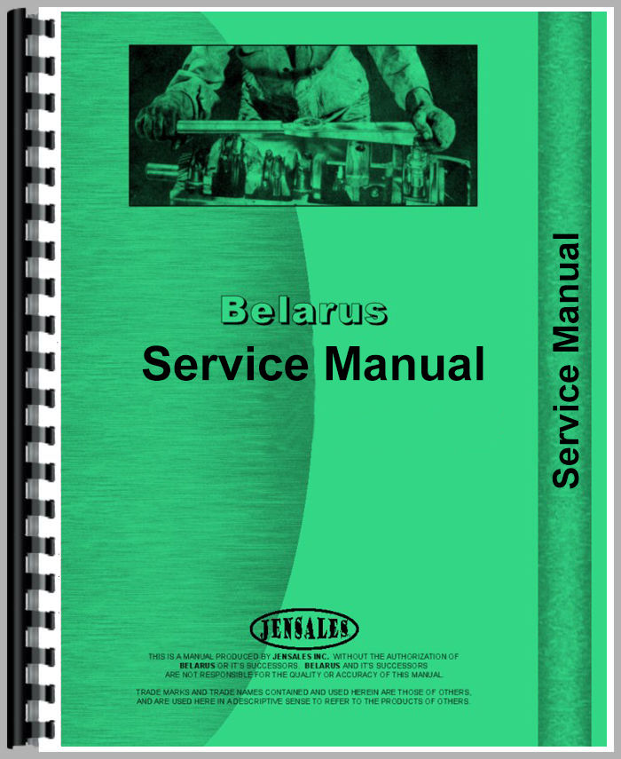 Belarus 5260 505 525 560 562 800 820 822 900 Tractor Service Manual ...