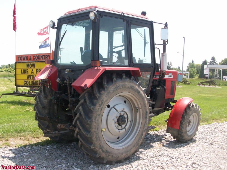 TractorData.com Belarus 5190 tractor photos information