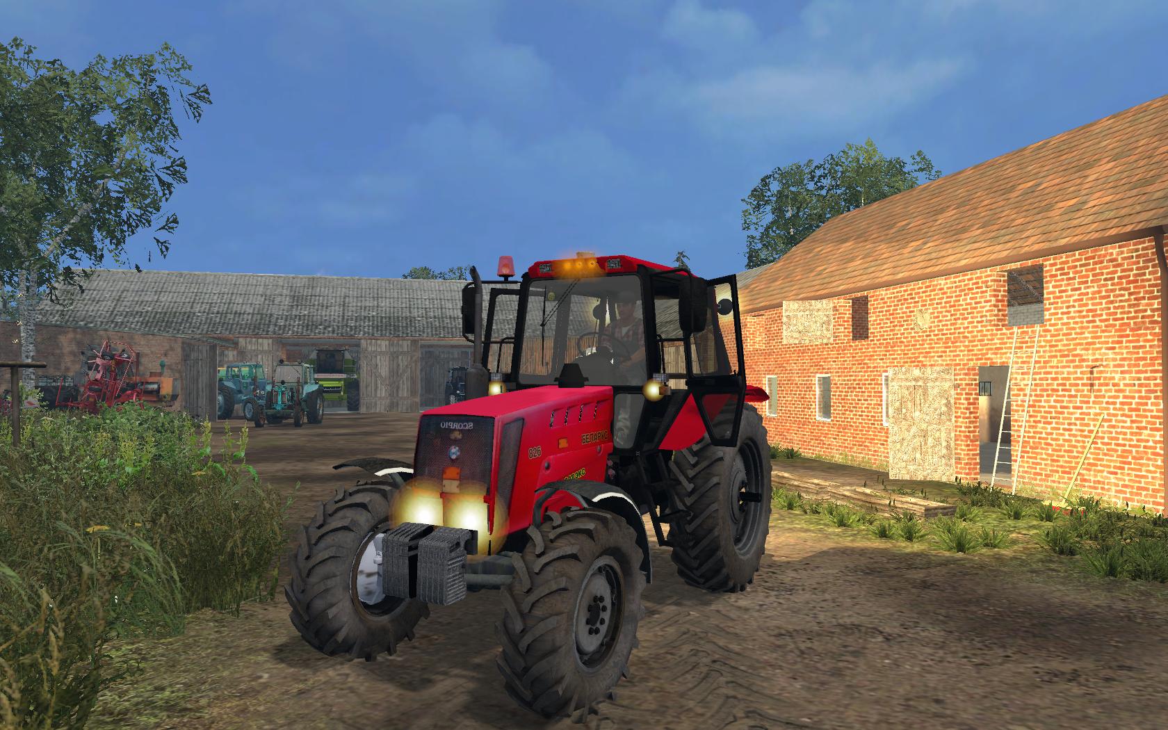 BELARUS 826 V1 Mod - Farming Simulator 2015 / 15 mod