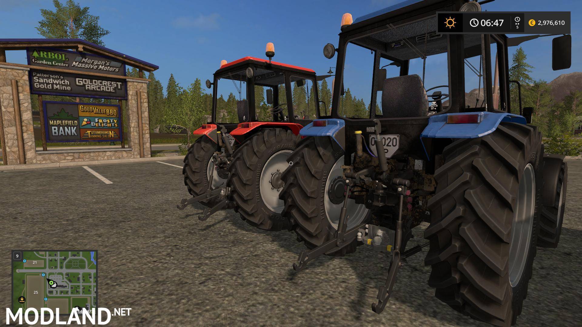 MTZ Belarus 826 FL BestLog v 1.0 mod Farming Simulator 17