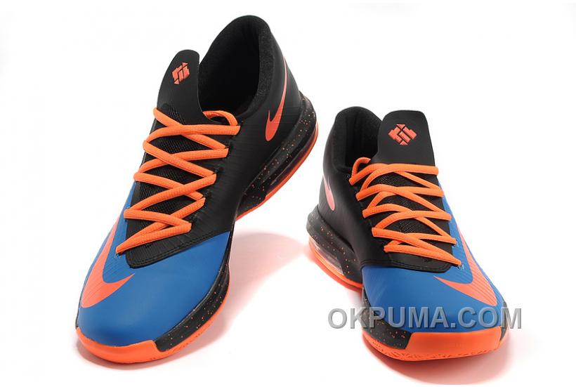 Online Nike Kevin Durant KD 6 VI Royal Blue/Black-Orange For Sale ...