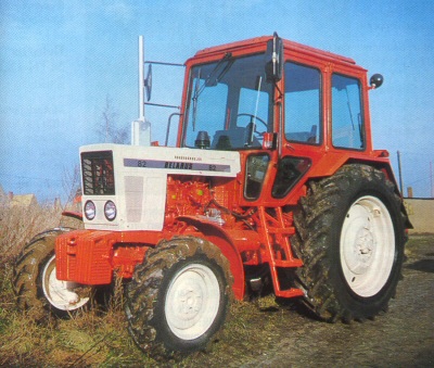 Belarus MTZ-550 – MTZ-102 – Konedata