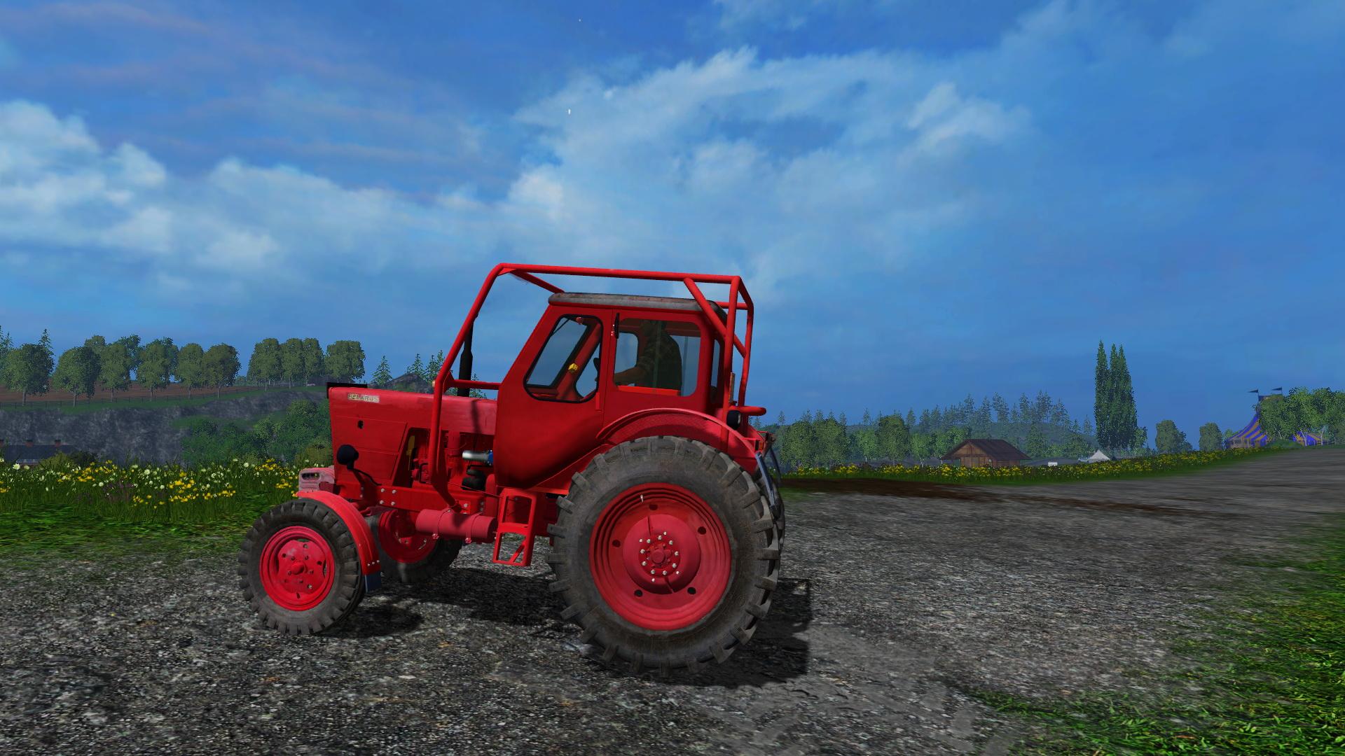 BELARUS MTZ 50 RED EDITION V1.0 FS15 - Farming Simulator 2015 / 15 mod