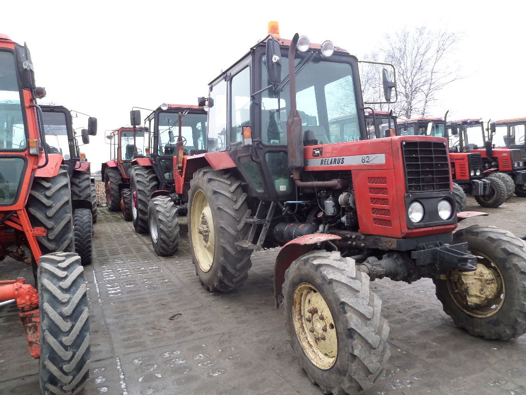 MTZ BELARUS MTZ 82 ratinių traktorių pardavimas iš Lenkijos, pirkti ...