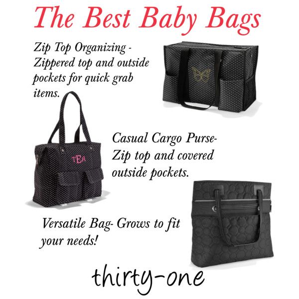 The best baby bags thirty one by jade-illeck on Polyvore