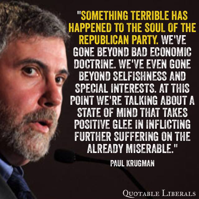 Something terrible has happened to the Republican Party. We’ve gone ...
