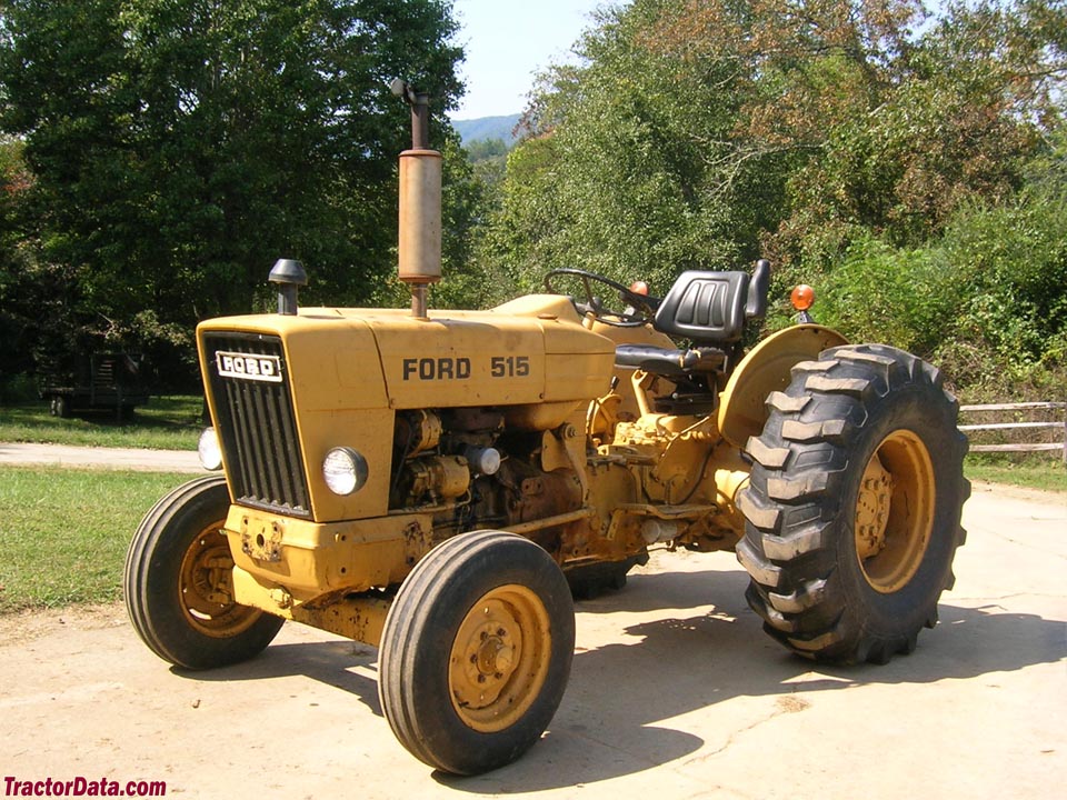 ford industrial tractors