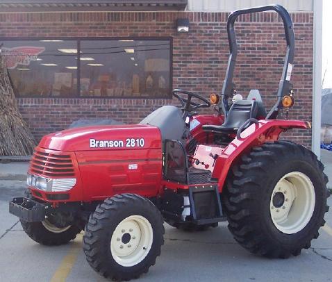 Farm Equipment For Sale: Branson 2810 Tractor