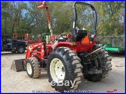 Branson 3820I 4×4 Ag Utility Tractor 3 pt Hitch Loader Bucket Diesel ...