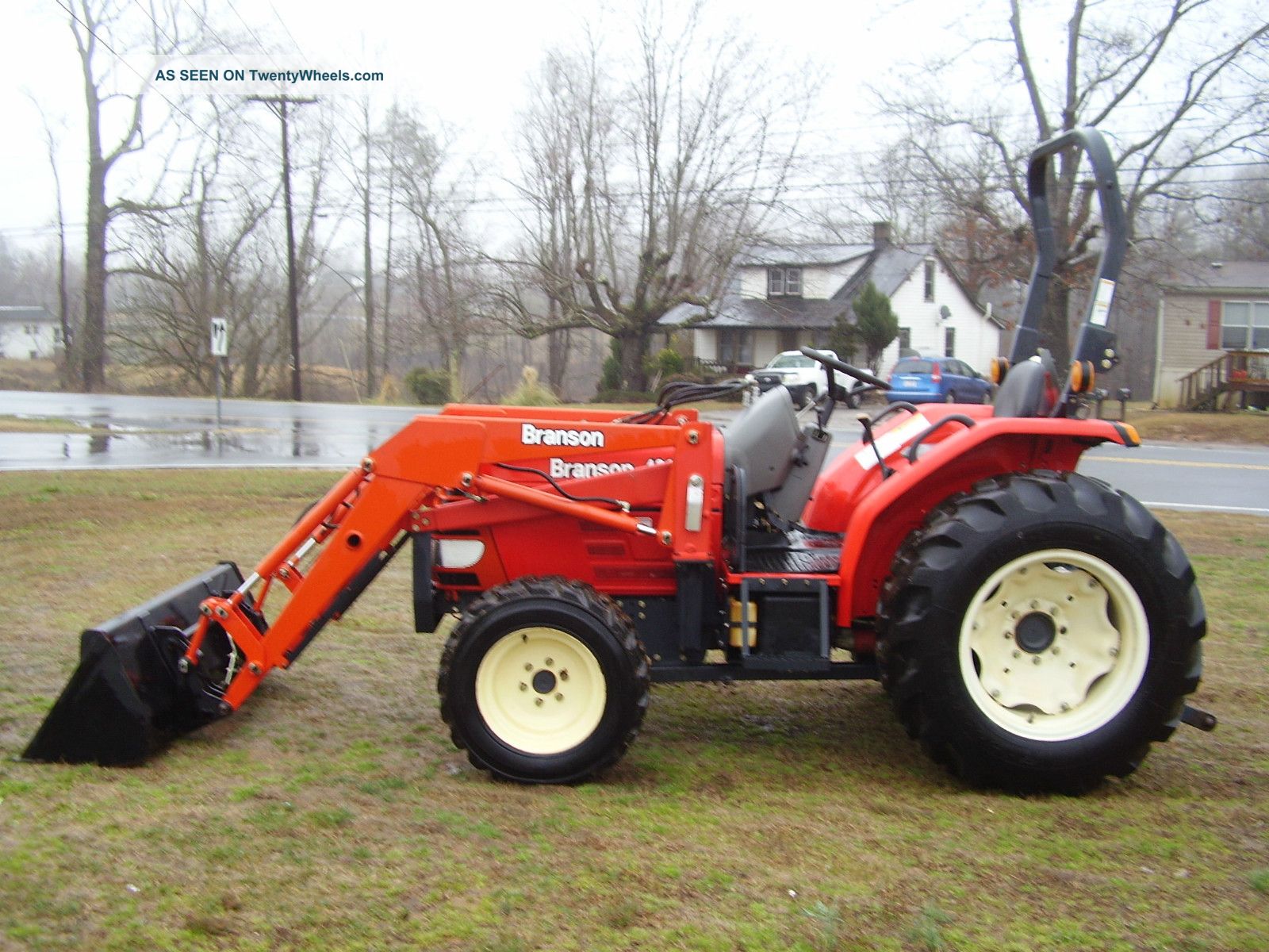 4020 Branson 4x4 Loader Tractor Only 300 Hours Tractors photo 9