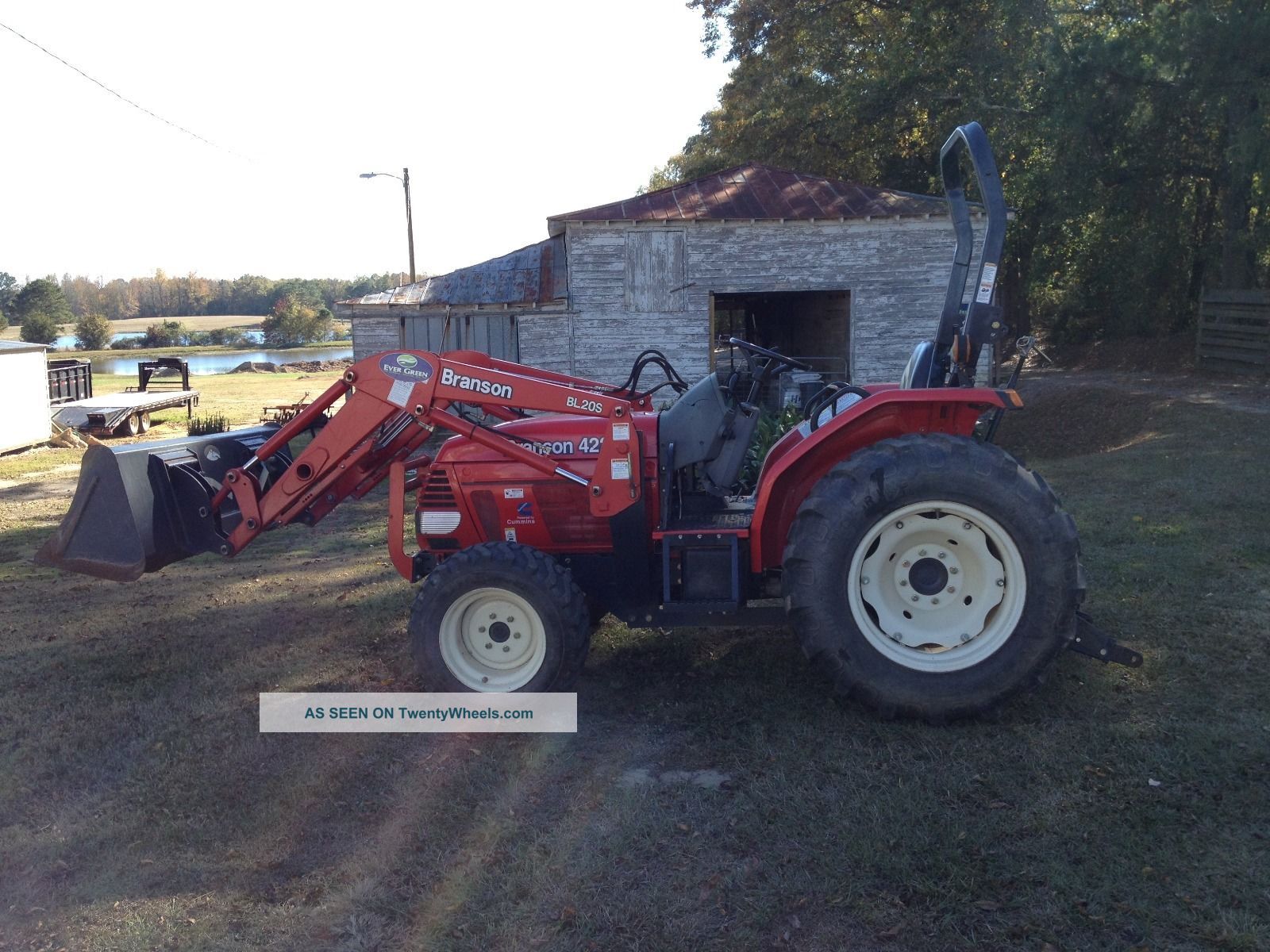 2008 Branson 4220i Tractor W/loader Low Hrs Tractors photo
