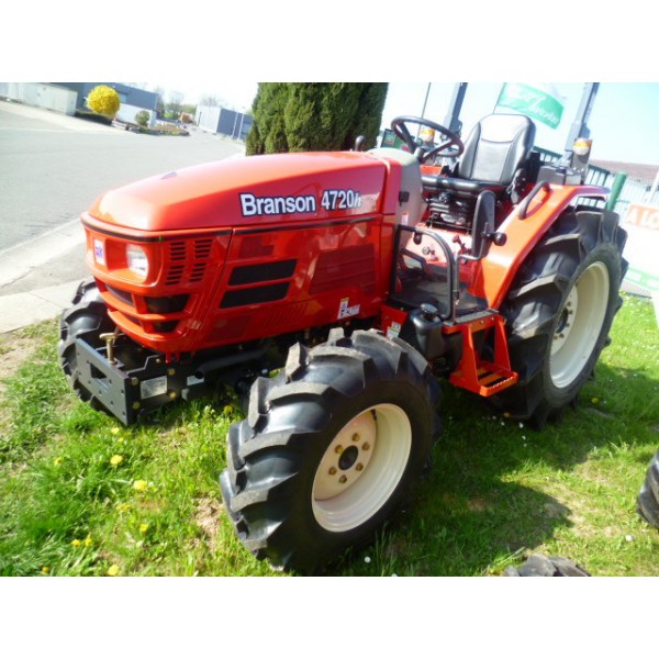 Tracteur Branson 4720 hydrostatique - 47 cv - 4cyl - pneus agraires ...