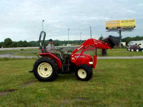Branson 4720I 4X4 with Brand New Branson Loader - YouTube