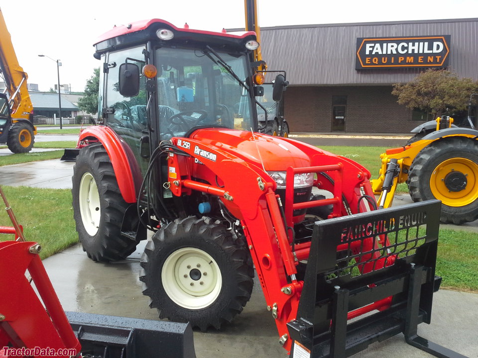 Branson 5220C with BL25R front-end loader. (3 images)