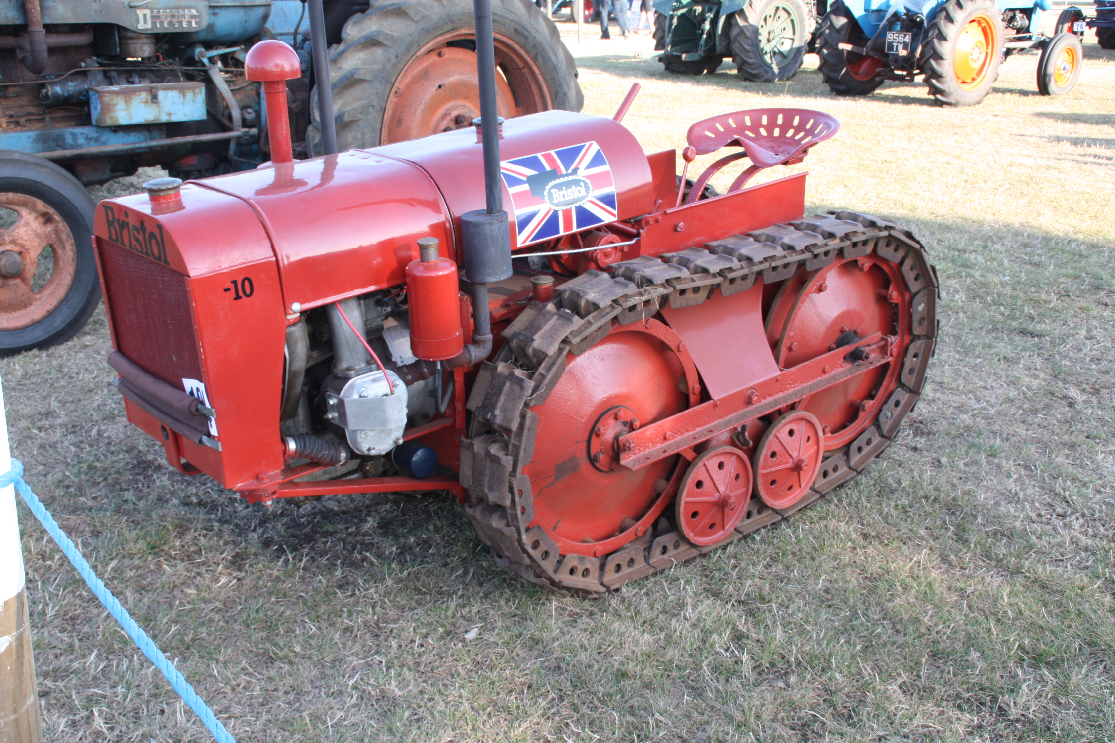 Bristol 10 sn 1275 with Roadless tracks at the Essex Country Show 2009