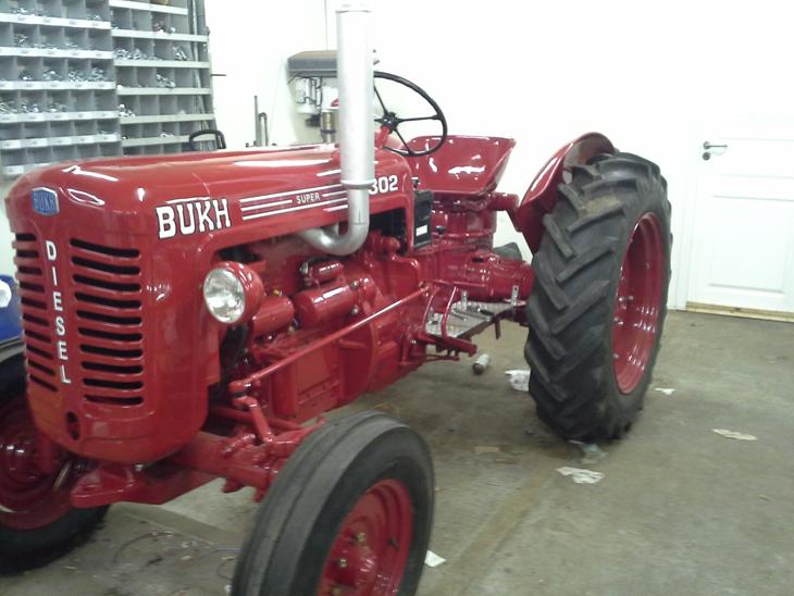 Bukh 302, 1961 rigtig fin gammel traktor som...