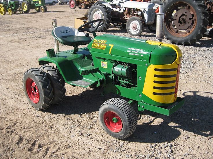 Oliver custom lawn tractor | Tractors | Pinterest