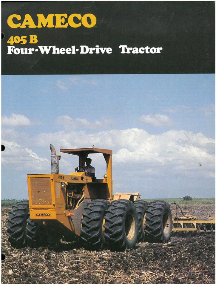 Cameco Tractor 405-B Brochure - 405B #2