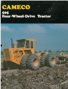 Cameco Tractor 505 Brochure