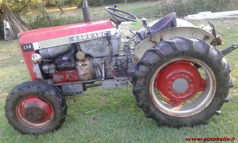 Vendo Trattore Agricolo Carraro 230 Super dt9 Anno 1969 (244000) Mezzo ...
