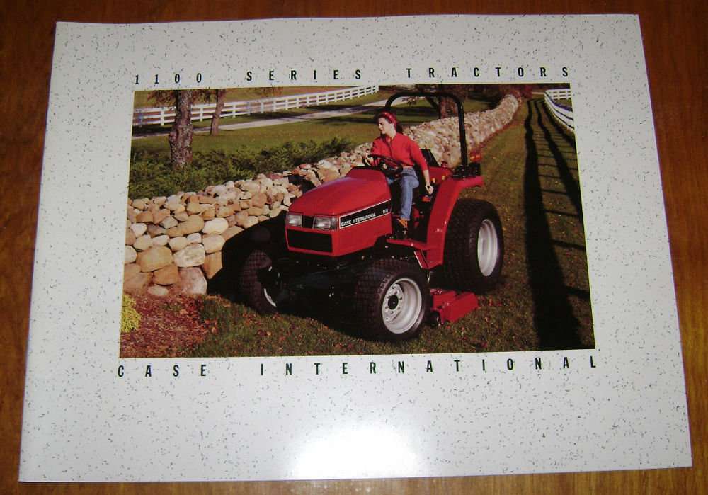 Case IH International 1100 Series Tractor Sales Brochure 1120 1130 ...