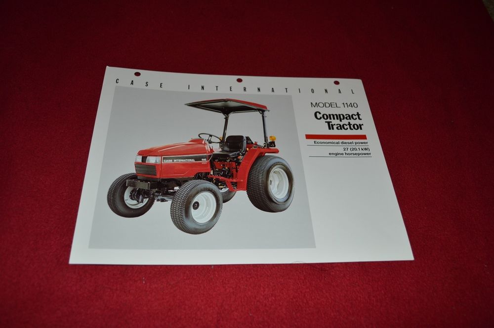 Case International 1140 Tractor Dealers Brochure GBMD2 | eBay