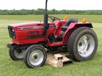 original ad ih 254 international diesel compact tractor with 1468