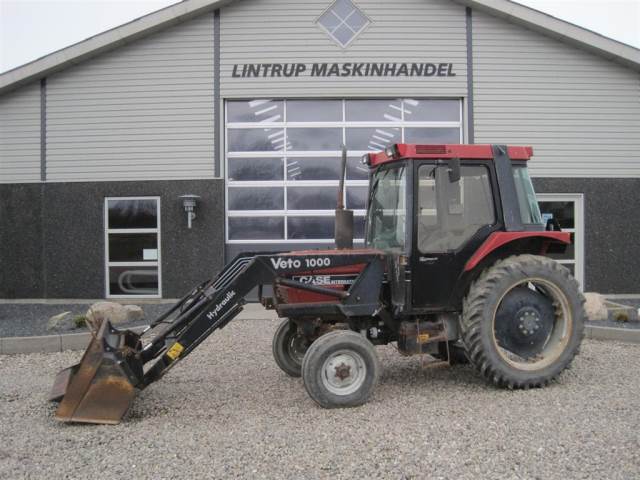 Brugt Case IH Traktor 485 XL Med Veto 1000 frontlæsser- AltiMaskiner ...