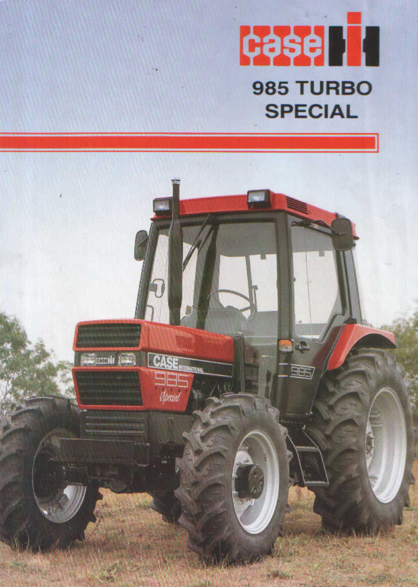 Case IH Tractor 985 Turbo Brochure