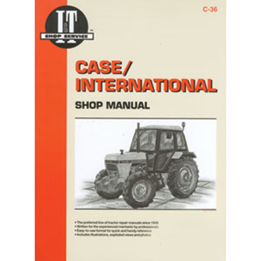 C42 New Shop Manual Made to fit Case-IH Compact Tractor Models 235 245 ...