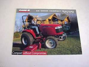 Case-IH-DX-Compact-Tractors-Brochure-8-Page-DX25-to-DX45-Excellent ...