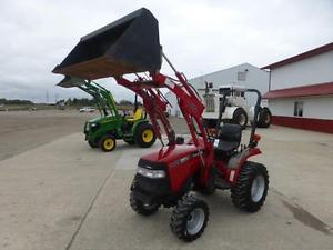CASE-IH-DX26-MFWD-COMPACT-TRACTOR-WITH-LOADER-HYDRO-TRANSMISSION-1026 ...