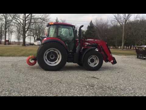 2016 Case IH Farmall 120c tractor for sale - YouTube