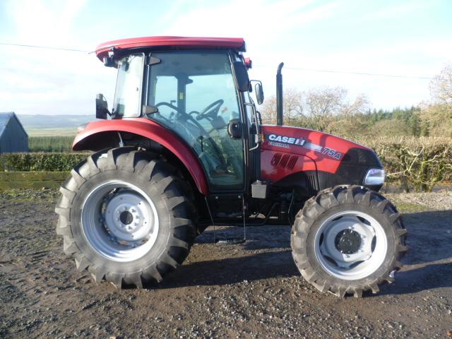 case ih farmall 75a ready for delivery straight forward tractor with ...