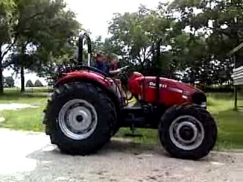 First Time to Drive Our New Case IH - Farmall 80 Tractor - YouTube