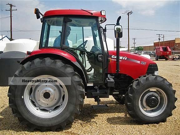 2009 Case IH FARMALL 95 Agricultural vehicle Tractor photo 4