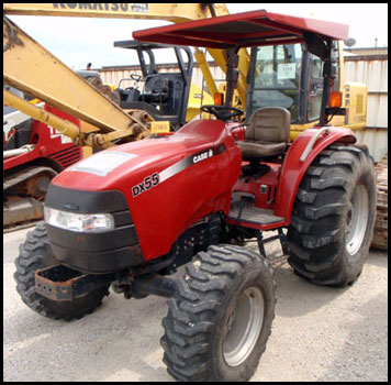 Case DX55 Tractor - Attachments - Specs