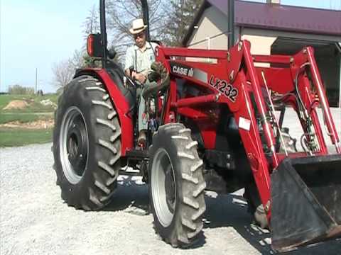CASE IH JX1075C Tractor 4x4 560Hrs - YouTube