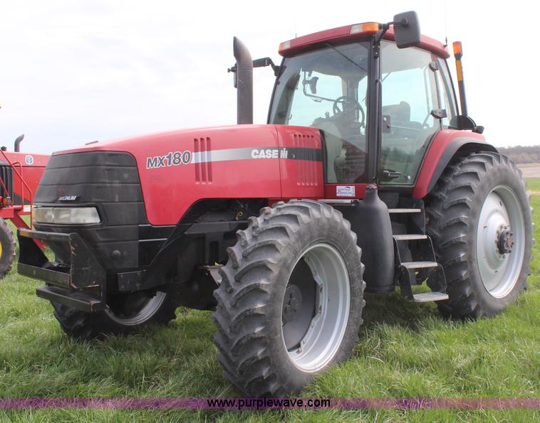 2001 Case IH MX180 MFWD tractor | no-reserve auction on Wednesday, May ...