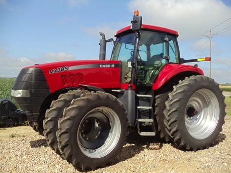 2006 CaseIH MX305 with 2,124 Hours: Sold $128,000 (3 rd highest ...