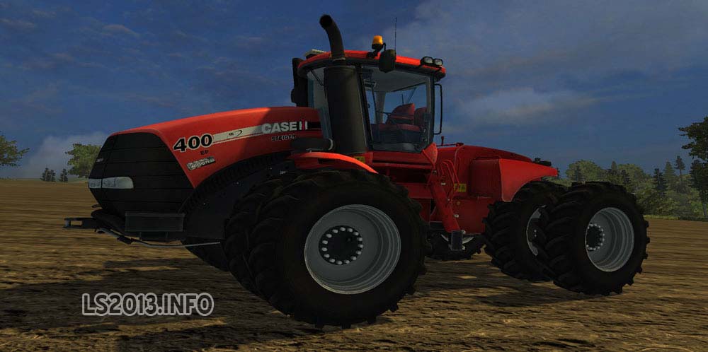 Case IH Steiger 400 AccuSteer Tractor ideal for working in row crops
