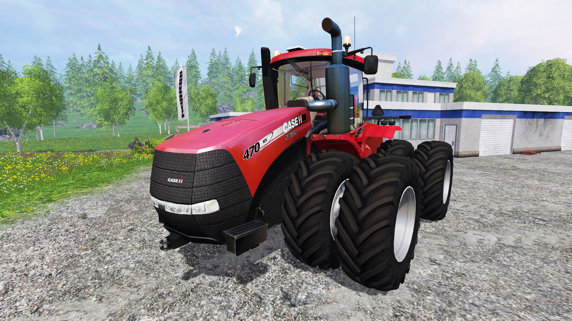 Case IH Steiger 470 for Farming Simulator 2015