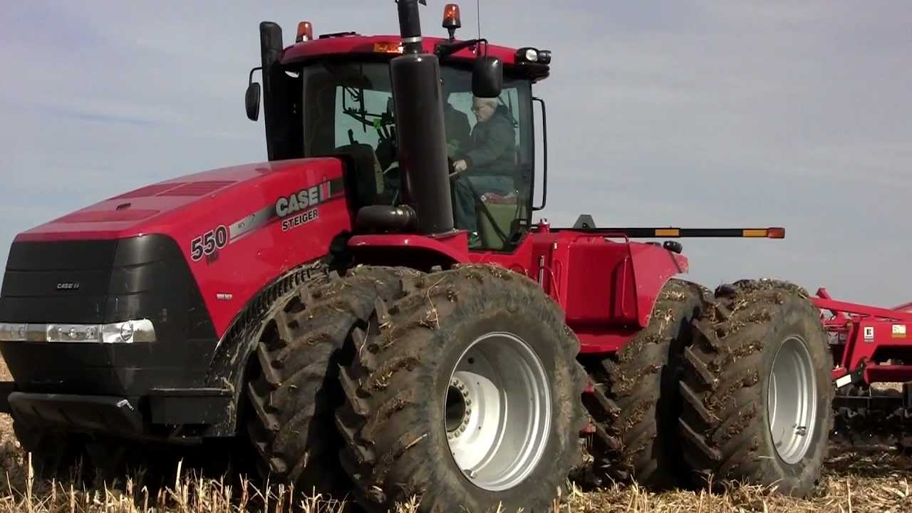 Case IH Steiger 550 HD Tractor - YouTube