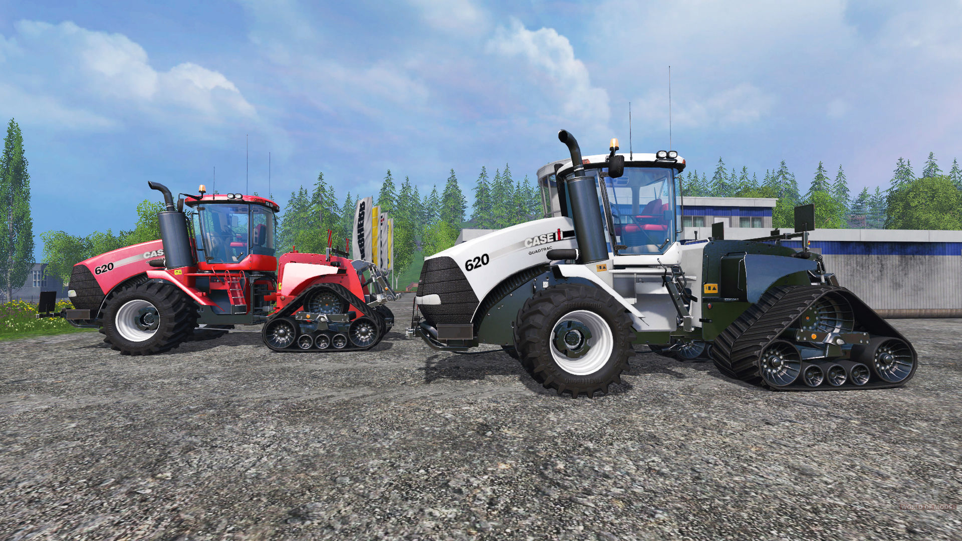 Case IH Steiger 620 [halftrack] para Farming Simulator 2015