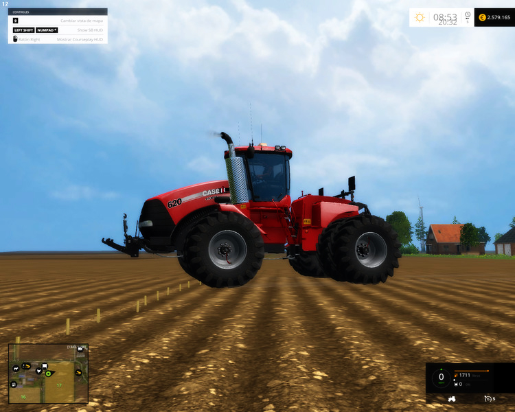 CASE IH Steiger 620 V 1.0 - Farming simulator 2015 / 15 LS mod