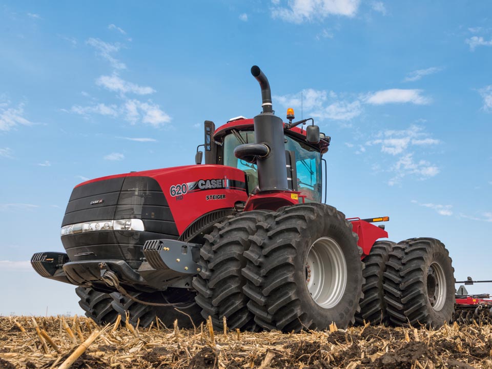 Case IH launched its new line of Steiger Rowtrac tractors at a media ...