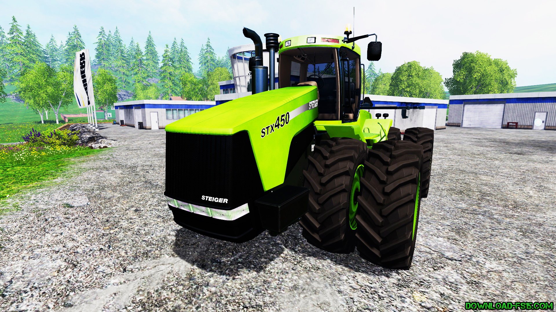 Tractor Case IH Steiger 450 STX v1.0 for FS 15 » Download FS 15 Mods ...