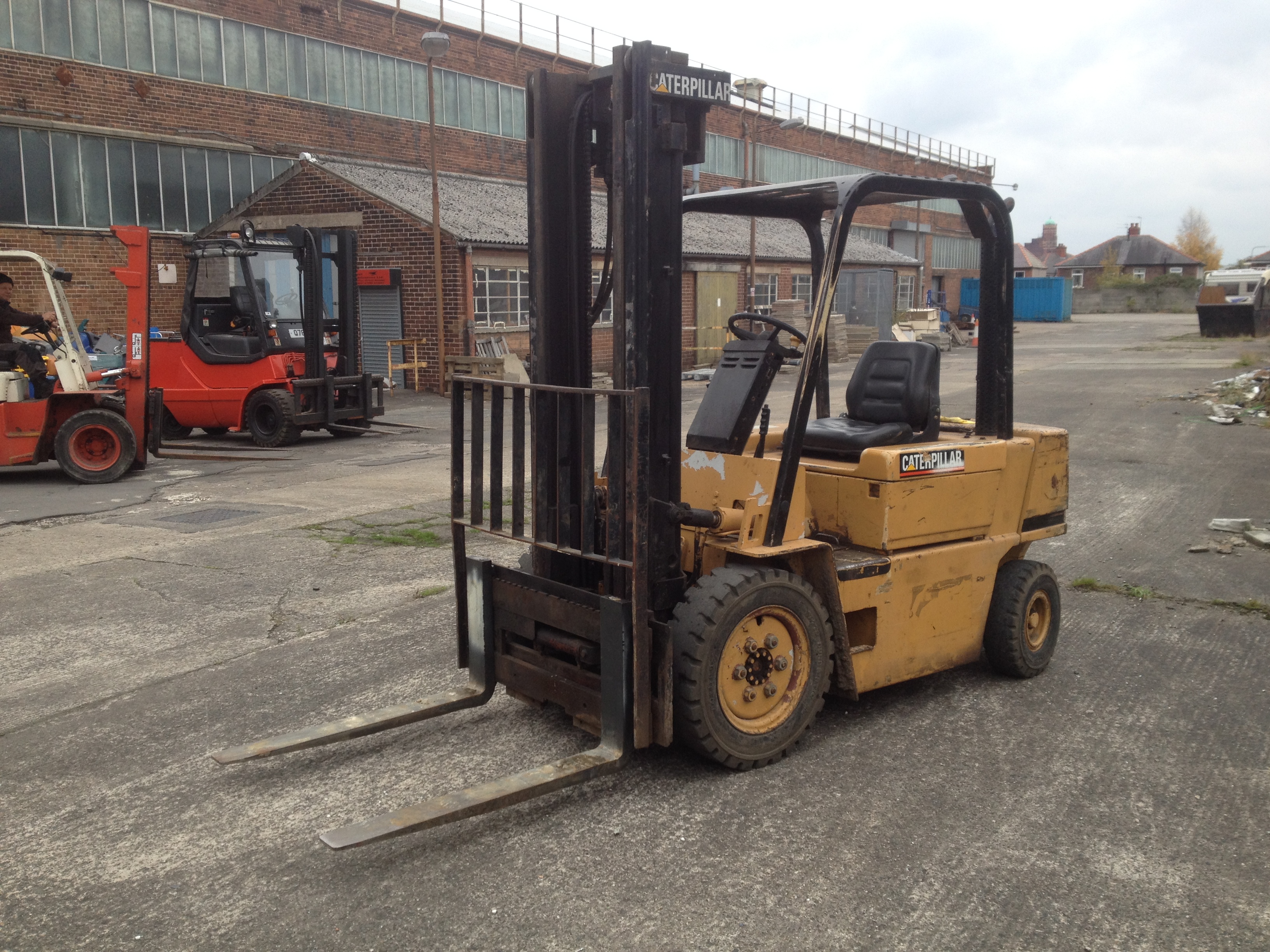 Caterpillar V50D 2.5 Ton Diesel Forklift with side shift Appraisal ...