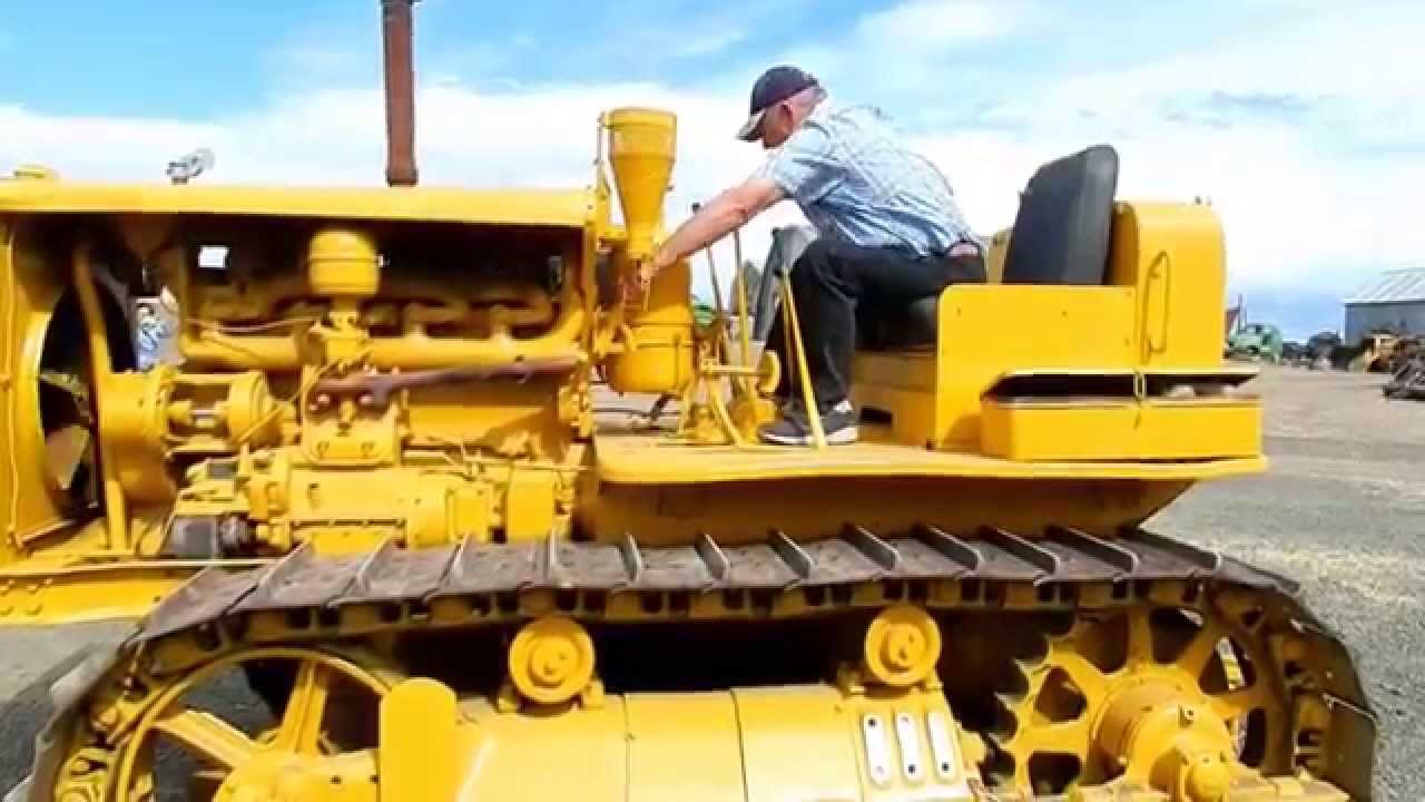 Dads Restored 1937 RD-7 Caterpillar Crawler Tractor | Dad Takes It For ...