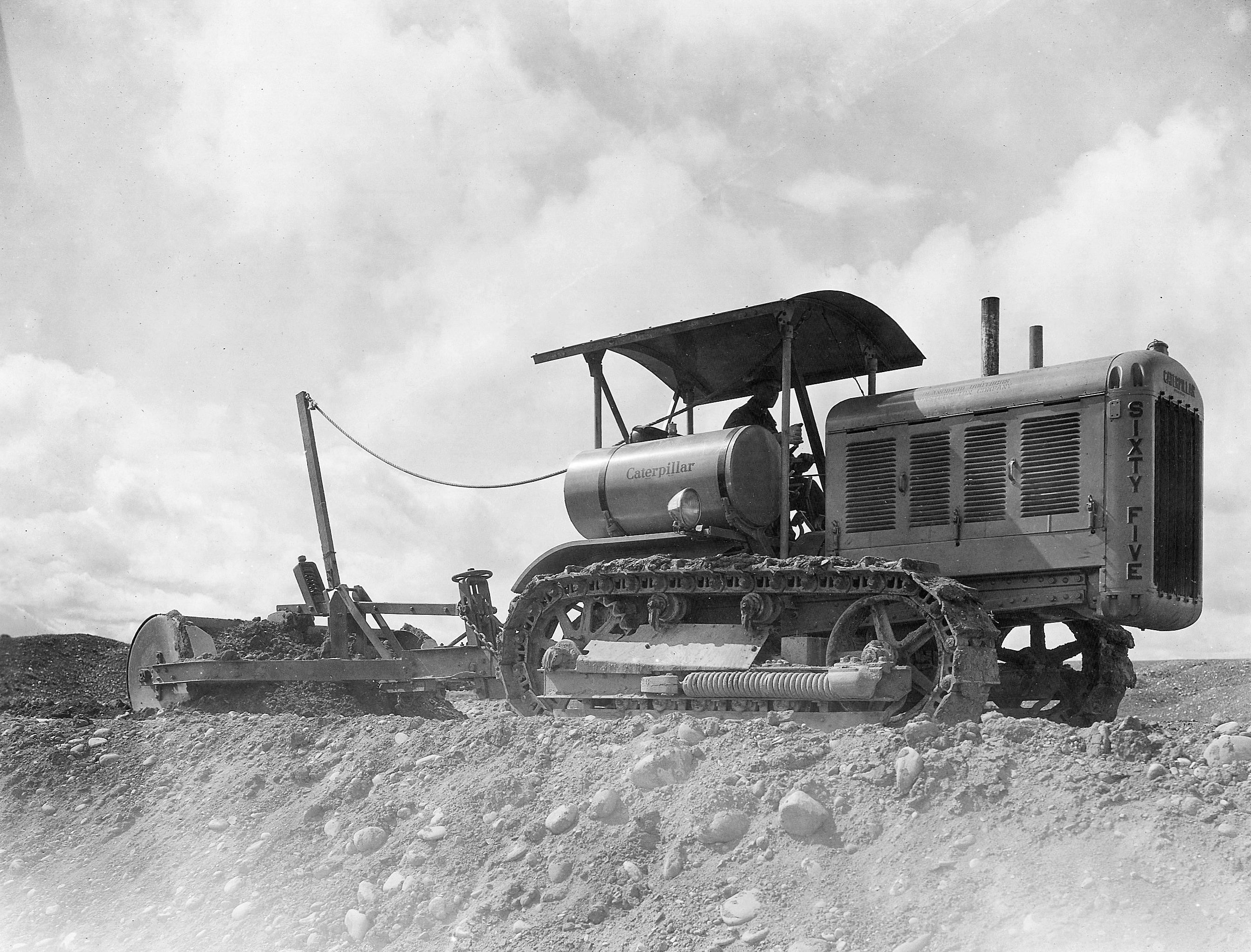 Caterpillar Sixty-Five tractor, Edgar Browning Image